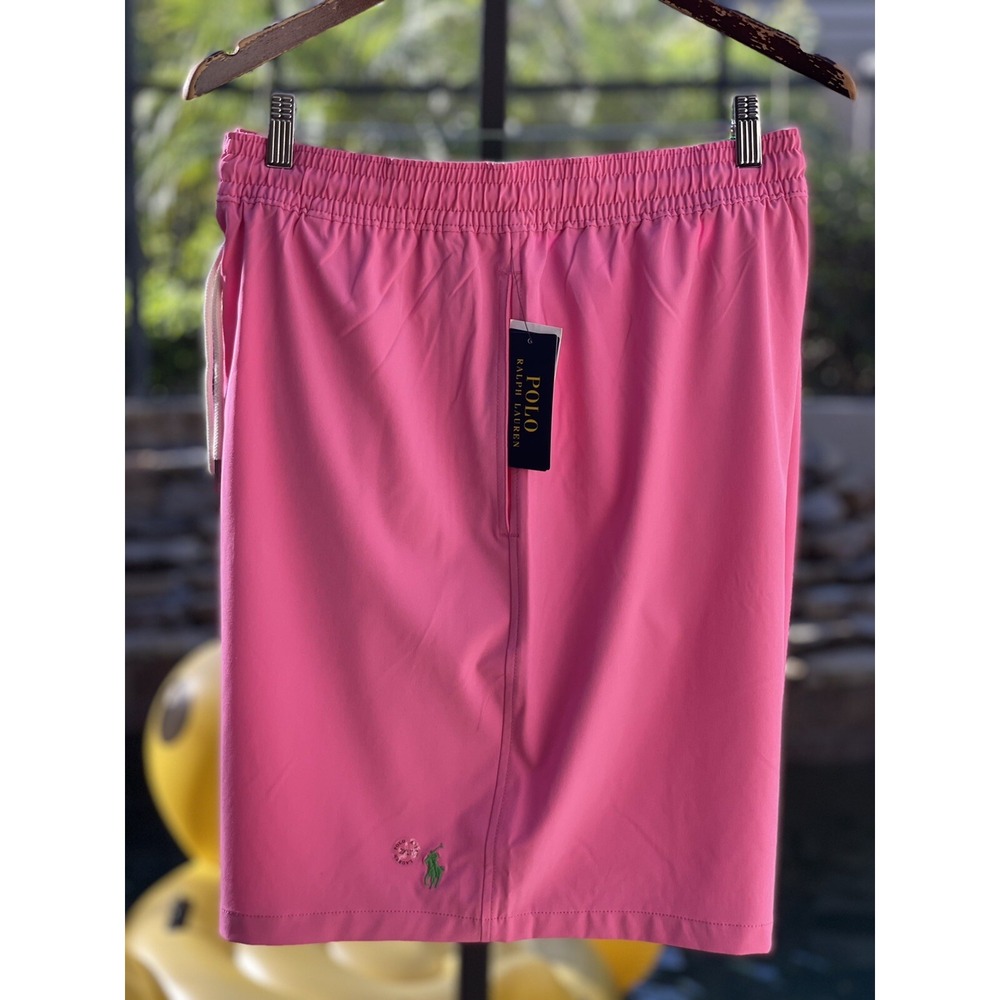 Polo Ralph Lauren Pink Pony Swim Trunks 2XLT Big & Tall NWT